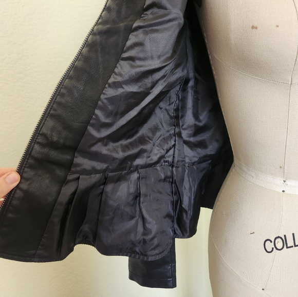 Peplum Moto Jacket - Picture 5 of 5